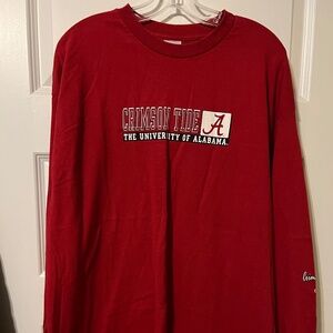 Red Crimson Tide Alabama Long Sleeve T-Shirt